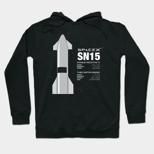 SPACE X SN15 Hoodie